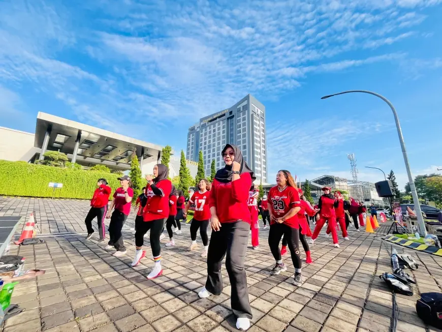 Volume 2: Kampanyekan Gaya Hidup Sehat, Muse Health Club Gelar Sesi Zumba di Grand Mercure Malang Mirama
