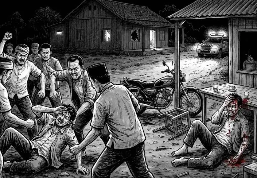 Pria di Situbondo Dimassa Usai Siksa Istri dan Aniaya Tetangga yang Sedang Ngopi