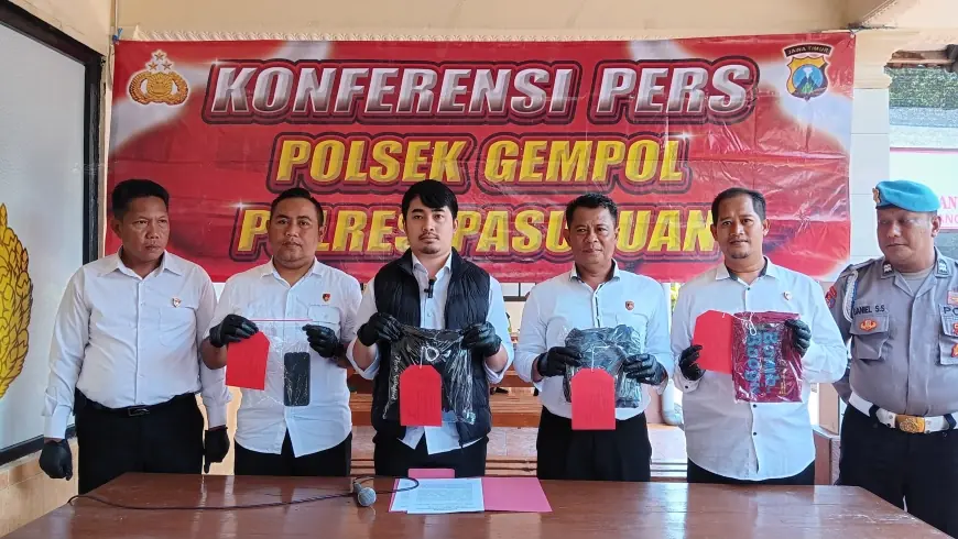 Polisi di Pasuruan Ringkus Empat Komplotan Pelaku Curanmor, Penadah Diduga di Mojokerto