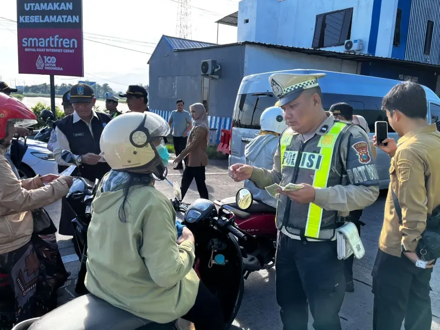 Tekan Angka Kecelakaan, Polres Probolinggo Laksanakan Ramp Check Kendaraan Angkutan