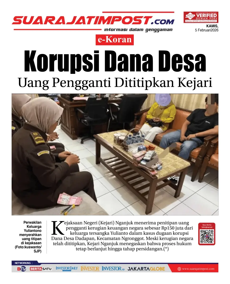 e-Koran, Edisi Kamis, 5 Februari 2026