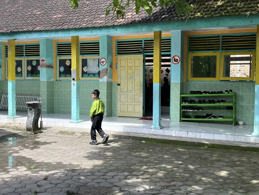 Sebagian Ruangan SDN Tlogo 2 Blitar Masuk Rencana Pembangunan KDMP