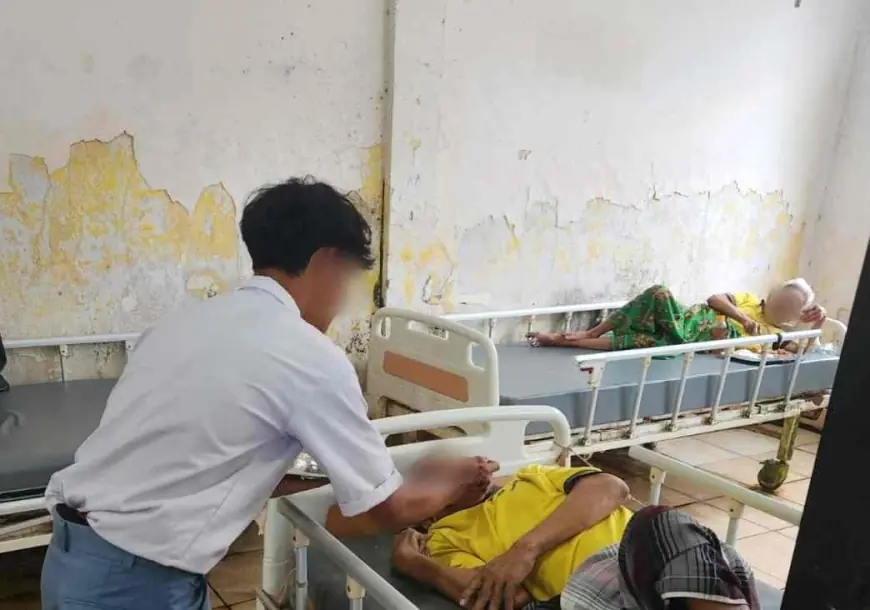 Bolos Sekolah, Puluhan Pelajar di Mojokerto Dihukum Rawat Lansia