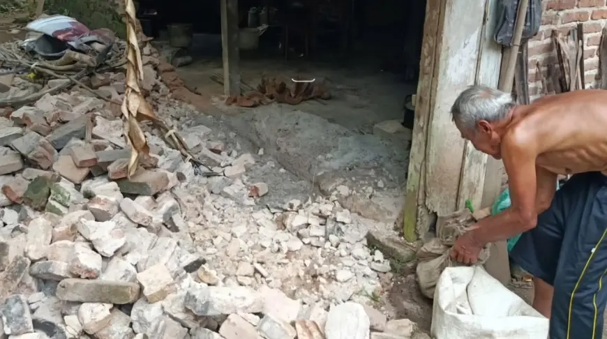 7 Rumah Warga dan 1 Kantor Desa di Trenggalek Rusak akibat Gempa