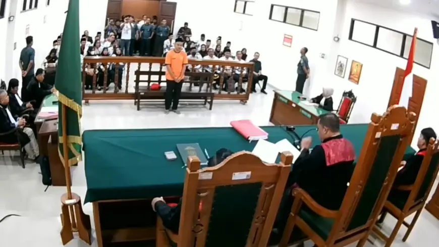 Aniaya Guru SMP, Warga Trenggalek Divonis 6 Bulan Penjara