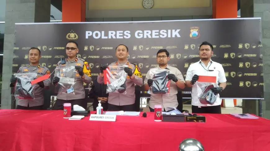 Sindikat Pencuri Dump Truk di Gresik Ditangkap, 3 Pelaku Diamankan