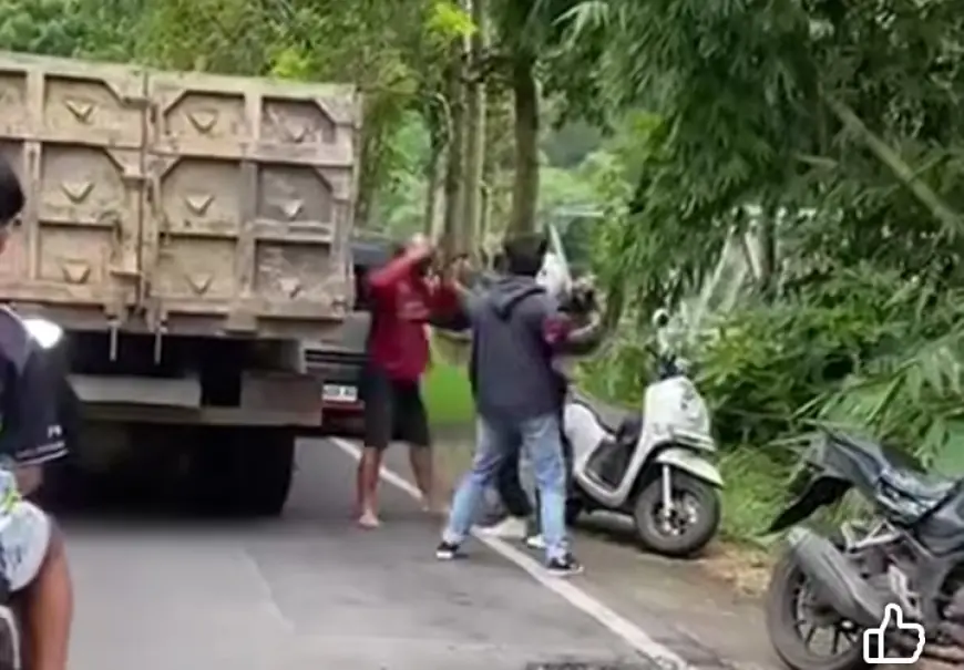 Calon Pengantin Asal Kediri Alami Kepala Bocor Usai Dipalu Sopir Truk