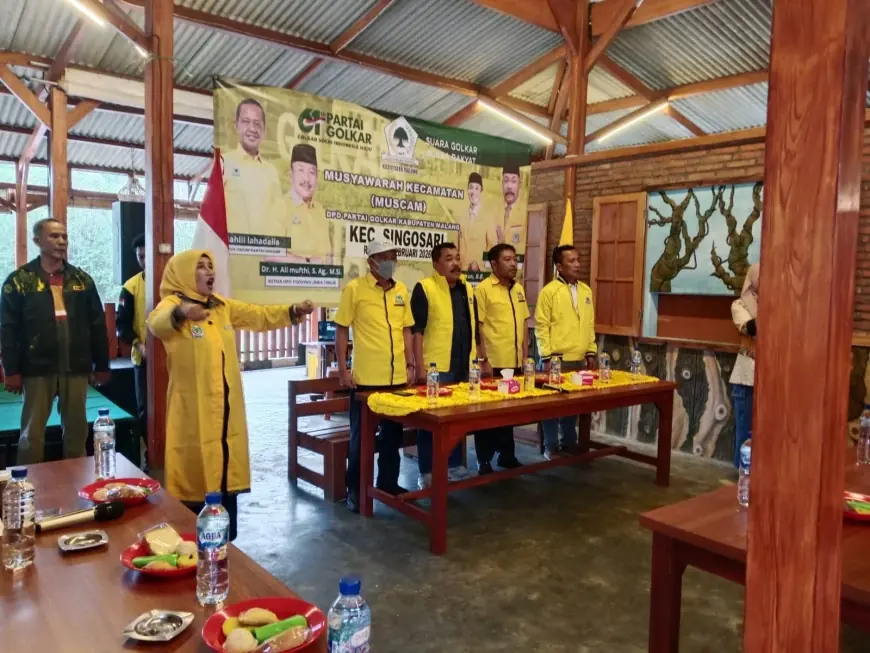 Bidik Pemilu 2029, Golkar Malang Perkuat Basis di Singosari