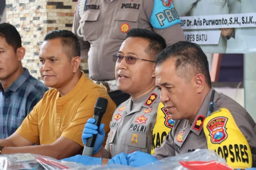 Cekcok dan Aniaya Pemotor di Jalan Raya Gumul Kota Batu, Sopir Dump Truck Diamankan
