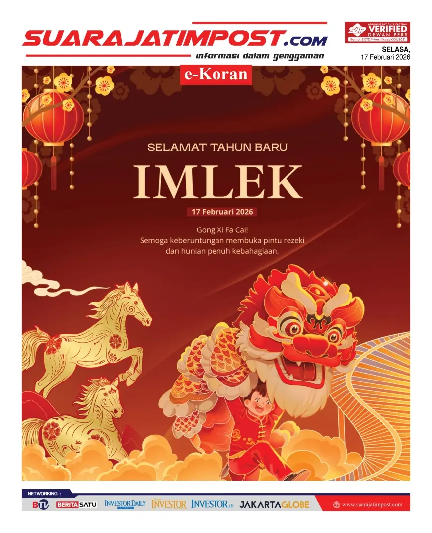 e-Koran, Edisi Selasa, 17 Februari 2026