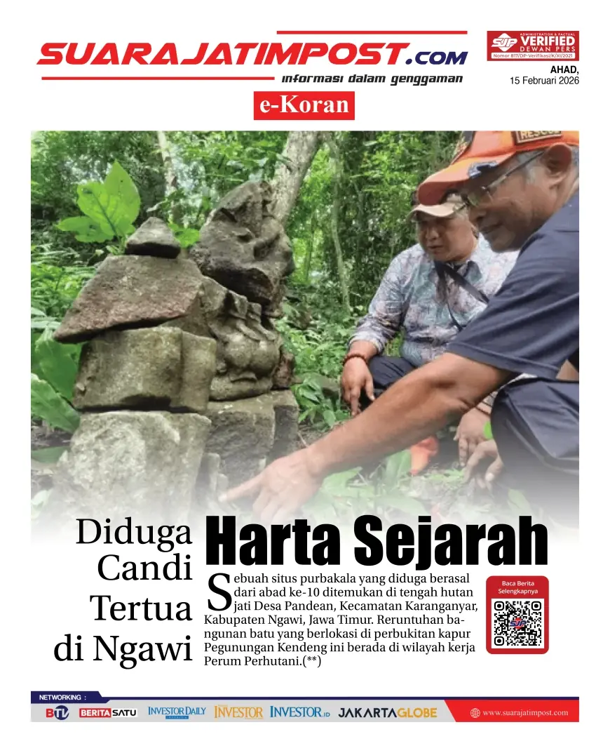 e-Koran, Edisi Ahad, 15 Februari 2026