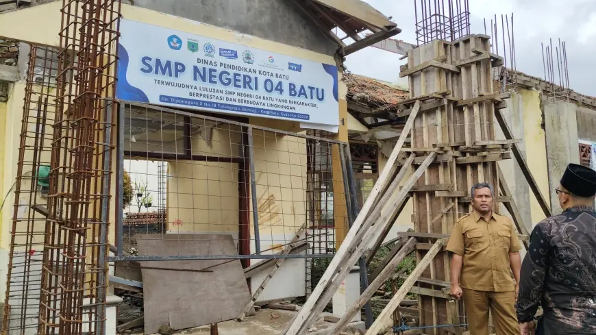 Mangkraknya Proyek APBD Disorot, Fasilitas SMPN 4 Batu Jadi Korban Tata Kelola