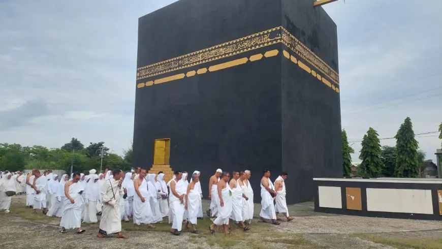 310 Calon Jamaah Haji Kota Probolinggo Ikuti Manasik Final di Miniatur Ka’bah