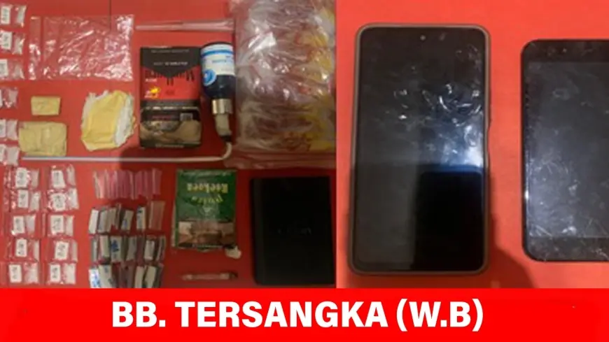 Bawa 38,9 Gram Sabu Kurir Narkoba di Nganjuk Ditangkap