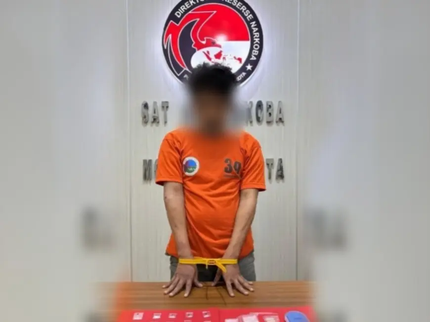 Residivis Pengedar Sabu di Kota Mojokerto Kembali Diringkus