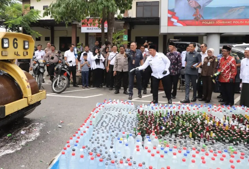Bupati Warsubi Bersama Forkopimda Terus Bergerak Berantas Miras