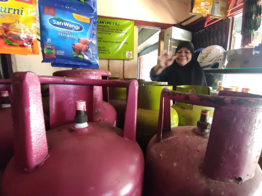 Warga Kota Blitar Kesulitan Dapatkan Elpiji 3 Kilogram, Stok Datang Langsung Ludes