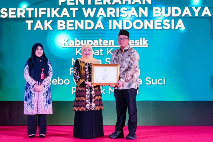 Kupat Keteg hingga Pencak Macan Resmi Jadi Warisan Budaya Tak Benda Khas Gresik