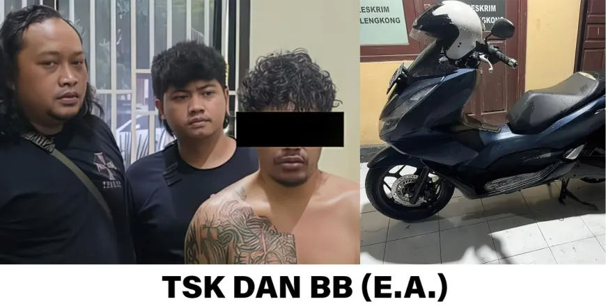Kurang dari 24 Jam, Polres Nganjuk Ringkus Pelaku Curanmor di Gondang