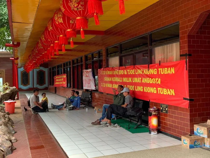 Konflik Pengelolaan Klenteng Kwan Sing Bio Tuban Memanas, Kuasa Hukum Pengelola Angkat Bicara