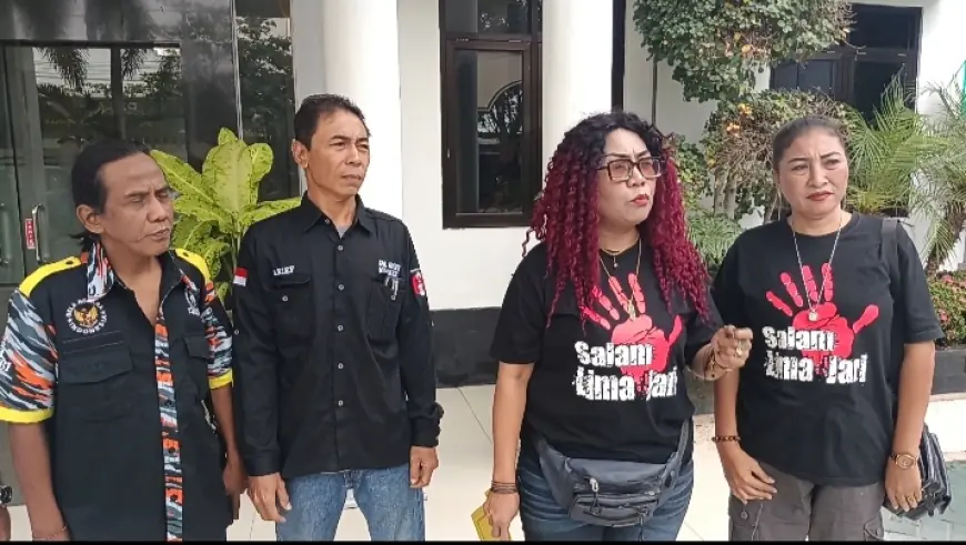 Koalisi GMNI, GMBI dan Salam Lima Jari Audiensi ke Kejari Nganjuk, Soroti Dugaan Pungutan di Sejumlah SMK