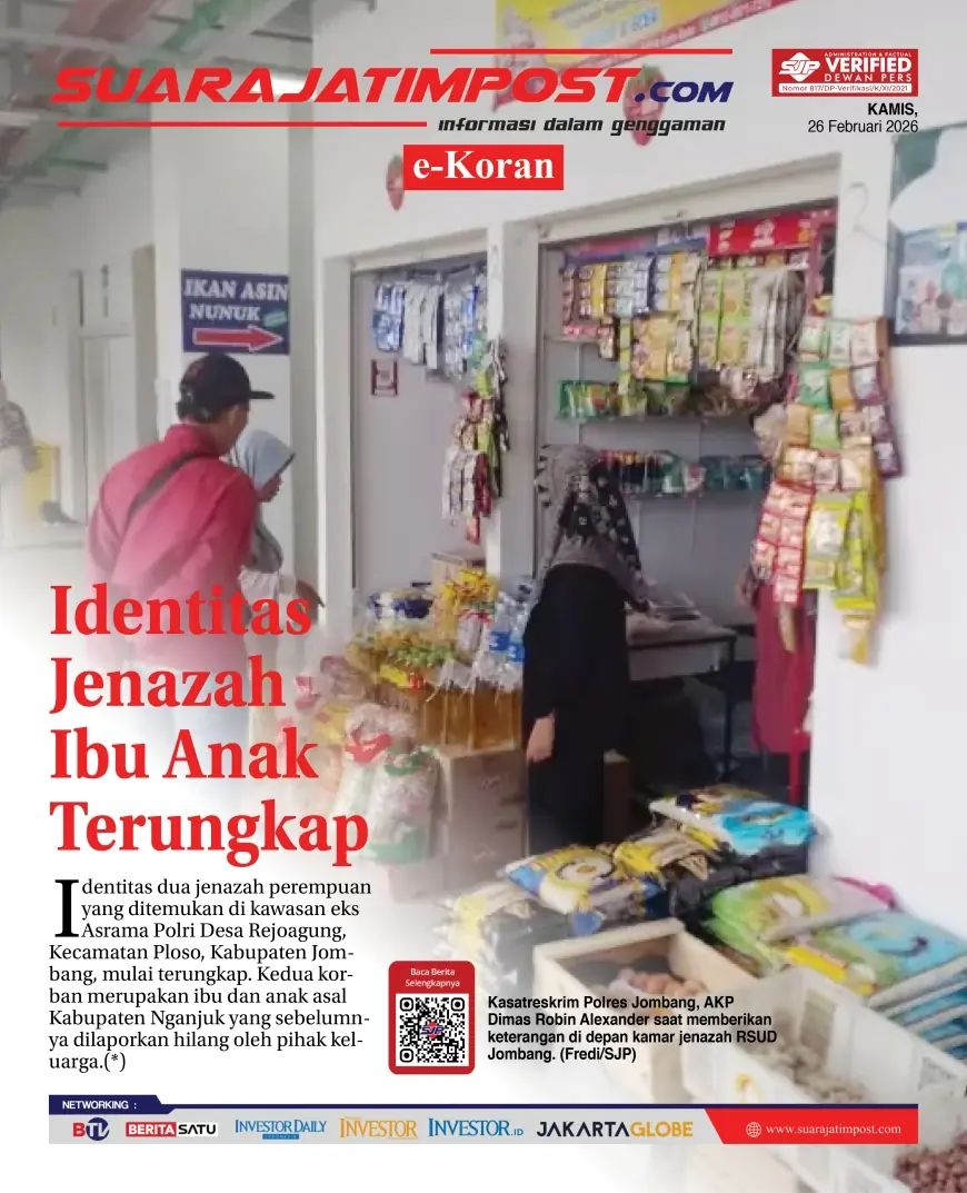 e-Koran, Edisi Kamis, 26 Februari 2026