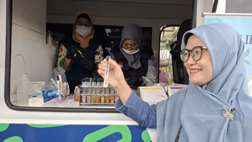 Dinkes Tulungagung dan BPOM Sidak Takjil di GOR Lembu Peteng, Mamin Aman dari Bahan Berbahaya