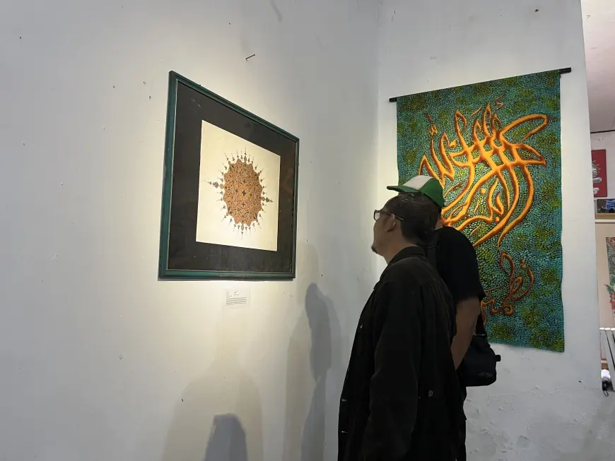 Pameran Kaligrafi Perdana di Art Center Kota Blitar Semarakkan Momentum Ramadan