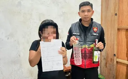 Polisi Grebek Warung Jual Miras di Bulan Suci Ramadan, Pramusaji Wanita Diamankan