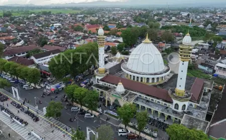 Dari Langgar Sederhana, Masjid Agung KH Anas Mahfudz Jadi Ikon Baru Lumajang