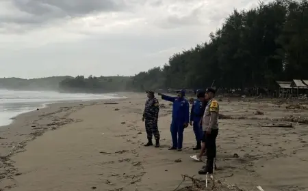 Satu Pemancing Hilang Terseret Ombak di Laut Kawasan Pathuk Lesung Blitar