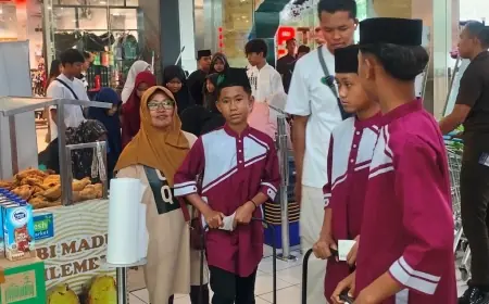 Dari Panti Asuhan ke Pusat Perbelanjaan, 20 Anak Yatim Rasakan Hangatnya Ramadan di Citiplaza Bondowoso