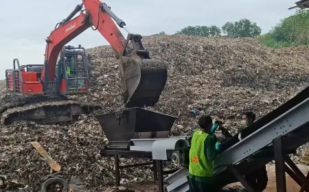 TPST Gresik Ubah Sampah Menjadi Bahan Bakar Alternatif Industri RDF