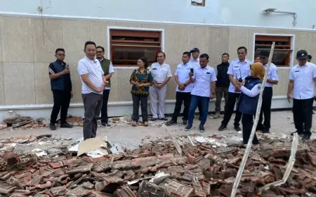 Hujan Deras Picu Bencana Beruntun di Bondowoso, Gedung GKJW Ambruk