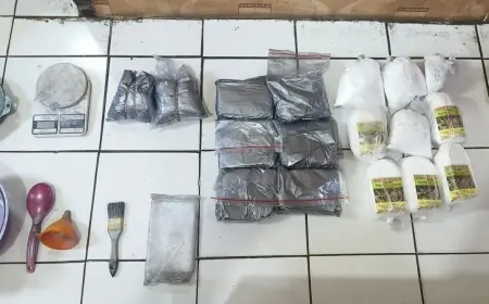 Polisi Sita 2 Kg Bubuk Mercon Siap Edar dari Rumah Pemuda Blitar