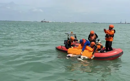 Tiga Hari Pencarian, Korban KM Dharma Ferry VII yang Tenggelam di Gresik Akhirnya Ditemukan