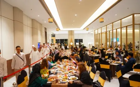 Capai 2.656 Tamu Sepanjang Februari, Iftar Atria Hotel Malang Disambut Antusias di Awal Ramadan