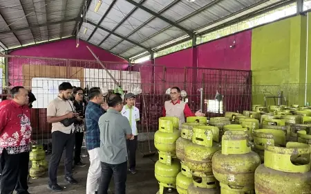 Disperindag Sidak Pangkalan, Pastikan Pasokan Elpiji 3 Kilogram di Kota Blitar Aman Jelang Lebaran