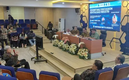 Akademisi ITS Gandeng Industri dan Pemerintah Rumuskan Kebijakan Revitalisasi Manufaktur