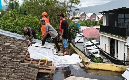 Cuaca Ekstrem Rusak Rumah dan Bangunan di Sembilan Wilayah Kota Batu