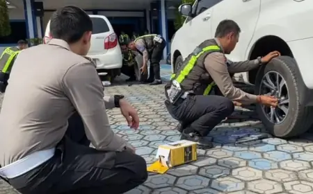 Satlantas Polres Jombang Siapkan Tim Burog Bantu Pemudik saat Darurat di Jalan Mudik Lebaran