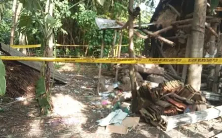 Ledakan Maut Petasan di Nganjuk, 2 Pemuda Kritis, Bahan Dibeli via TikTok