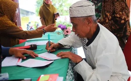 Jelang Idul Fitri, Insentif Guru Ngaji di Jember Disalurkan