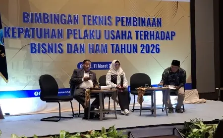 Gunakan Aplikasi PRISMA, Puluhan Pengusaha Gresik Dibina Kemenham Mitigasi Konflik HAM