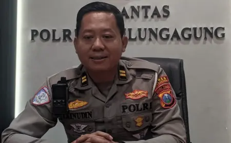 Satlantas Polres Tulungagung Petakan Titik Rawan Kecelakaan dan Kemacetan Jelang Operasi Ketupat Semeru 2026
