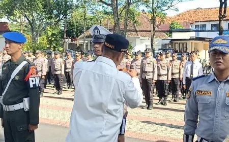 Polres Tulungagung Siagakan 397 Personel Amankan Mudik Lebaran, Simpang Cuwiri dan Lembupeteng Diprediksi Jadi Titik Rawan Macet