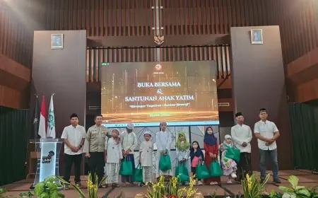 Saban Grup Gelar Buka Puasa Bersama dan Santunan Anak Yatim di Malang