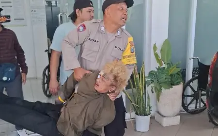 Anjal Bacok Lansia di Jombang, Pelaku Babak Belur Dihajar Massa