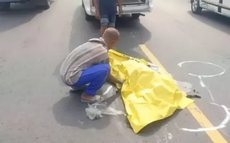 Tabrak Lari di Balongbendo Sidoarjo, Pemotor Asal Kediri Tewas di Tempat