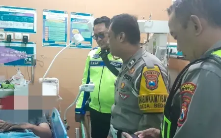Kronologi Kecelakaan Motor Tabrak Pejalan Kaki di Lawang Malang